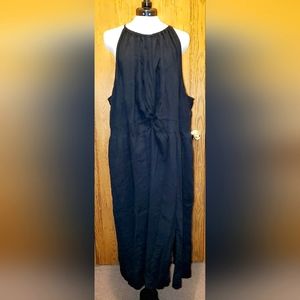 Ava & Viv Elegant Black Sleeveless Dress NWOT